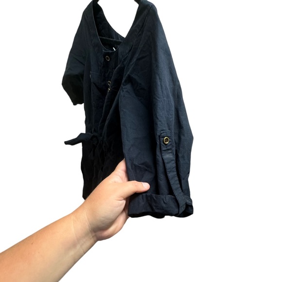 Ann Taylor | LOFT | Gorgeous Button Down‎ Navy Dress | Excellent Condition! 0022 - Picture 5 of 7